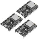 Kit de placa de desenvolvimento ESP32-DevkitC ESP32-WROOM-32U x3