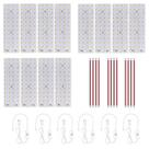 Kit de Placa de Iluminação de Fundo LED Lithophane BambooSegD para Bambu Lab