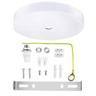 Kit de Placa de Techo Arturesthome de 7" Blanco con Herrajes Kit de Placa de Techo Arturesthome de 7" Blanco con Herrajes