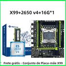 Kit De Placa-Mãe SOYO X99-8D4 Com CPU Intel Xeon E5 2650 V4 E 16GB De RAM DDR4 2133MHz NVME M.2 SATA