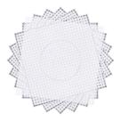 Kit de placas para miçangas Phinus, 6 peças, 14 x 14 cm, placas transparentes
