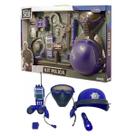 Kit de Policia Brincando de ser Policial com acessórios
