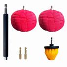 Kit de Polimento Metálico com Cone para Furadeira Noyfemr