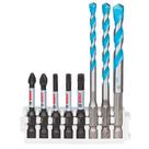Kit de Pontas e Brocas Bosch Impact Control com 8 peças Kit de Pontas e Brocas Bosch Impact Control com 8 peças