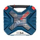 Kit de Pontas e Brocas BOSCH X-LINE 54 Pecas BOSCH