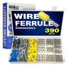 Kit de ponteiras de arame New Age America 390 unidades de cobre AWG 16-2
