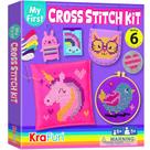 Kit de ponto cruz KRAFUN Beginner My First para crianças de 5 anos ou mais