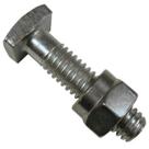 Kit de porca e parafuso para terminal de bateria Pico 5/16" x 1,25" - 10 unidades