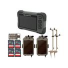 Kit de Poste de Montagem Ajustável Stealth Cam com Painéis Solares e Cartão SD