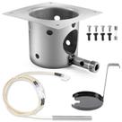 Kit de Pote de Queima e Ignição D2 QuliMetal para Churrasqueiras Traeger