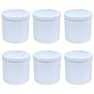 Kit de Potes de Porcelana para Higiene e Condimentos - 250ml
