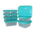 Kit de Potes Plásticos 10 Peças