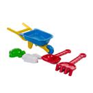 Kit de Praia Carrinho de Mão Com Acessórios Sortidos Goal Kids