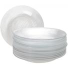 Kit de Prato Fundo Modelo Diamante 12 Unidades - Nadir