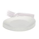 Kit de Pratos e talheres descartaveis