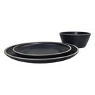 Kit De Pratos Sobremesa Raso De Melamina Com Bowl 15cm - 1 De Cada
