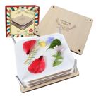 Kit de prensa de flores GOTHINK 6 camadas de 15 x 15 cm para adultos e crianças