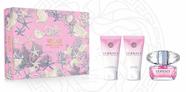Kit de Presente de Perfume Versace Bright Crystal 50 ml Feminino