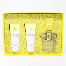 Kit de Presente de Perfume Versace Yellow Diamond 90 ml Feminino