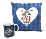 Kit De Presentes Dia Dos Pais Caneca Almofada Presente Pai