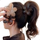 Kit de Presilhas de Cabelo em Formato de Flor Garras com Fixação Forte para Todos os Tipos de Cabelo