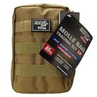 Kit de primeiros socorros Adventure Medical Kits Molle Bag Trauma 1.0 Khaki Kit de primeiros socorros Adventure Medical Kits Molle Bag Trauma 1.0 Khaki