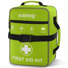 Kit de Primeiros Socorros Aidehelp 520 Peças Grande Emergência Verde
