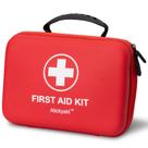 Kit de primeiros socorros Atickyaid, 340 peças, capa rígida impermeável