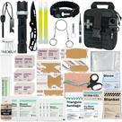 Kit de primeiros socorros RHINO RESCUE Small com ferramentas de sobrevivência preto Kit de primeiros socorros RHINO RESCUE Small com ferramentas de sobrevivência preto