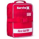 Kit de primeiros socorros SurviveX Large para carro, viagens e casa