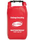 Kit de primeiros socorros WELL-STRONG Waterproof Roll Top Boat Red