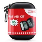 Kit de Primeros Auxilios I GO Estuche Duro Mini Compacto 85 Piezas