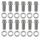 Kit de prisioneiros e parafusos do coletor ARP 4001201 para Small Block Chevy