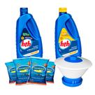 Kit De Produtos Limpeza Da Água Para Piscina + clorador