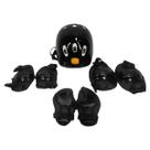 Kit De Proteção Infantil DM Radical Resistente Para Esportes Patins Bike Skate Patinete Com Capacete