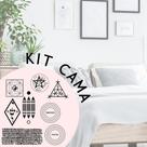 Kit de Proteção para Cama com Placas Radiônicas