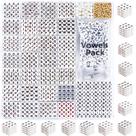 Kit de pulseira Friendship DodoBeads 1650 unidades Letter Beads