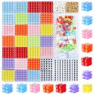 Kit de pulseira Friendship DodoBeads Alphabet Beads 1270 unidades