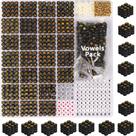 Kit de pulseira Friendship DodoBeads Black Letter Beads 1650 unidades