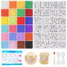 Kit de pulseira Friendship Dowsabel com 10000 miçangas de vidro
