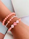 Kit de Pulseiras de miçangas candy colors com mini pérolas