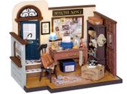 Kit de quarto de bonecas Rolife Detective Agency Diorama DIY Craft Kit de quarto de bonecas Rolife Detective Agency Diorama DIY Craft