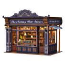 Kit de quebra-cabeça de madeira DIY Book Nook Livraria Notting Hill