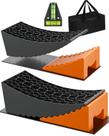Kit de rampa para blocos de nivelamento para trailers OFISPEED com calços e tapetes