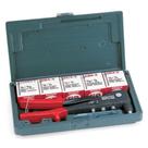 Kit de rebitagem Marson HP-2 com 4 bicos para rebites de aço Kit de rebitagem Marson HP-2 com 4 bicos para rebites de aço
