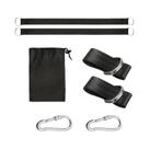 Kit De Rede De Balanço Portátil Para Exterior Com Cinto De Segurança E Alça Durável Para Todos Os