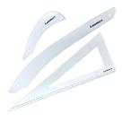 Kit De Réguas Para Modelagem Corte E Costura - LM-KIT MODELAGEM