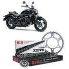 Kit de relação did premium kawasaki en650 vulcan-s (2015-2025) 46/15t (520v0-120zb)