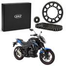 Kit de Relação Transmissão Completo Xtreme DR160 FI Haojue Kit de Relação Transmissão Completo Xtreme DR160 FI Haojue