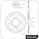 Kit de relação Yamaha Ybr 125 2000 a 2002 COBREQ 0014-KR